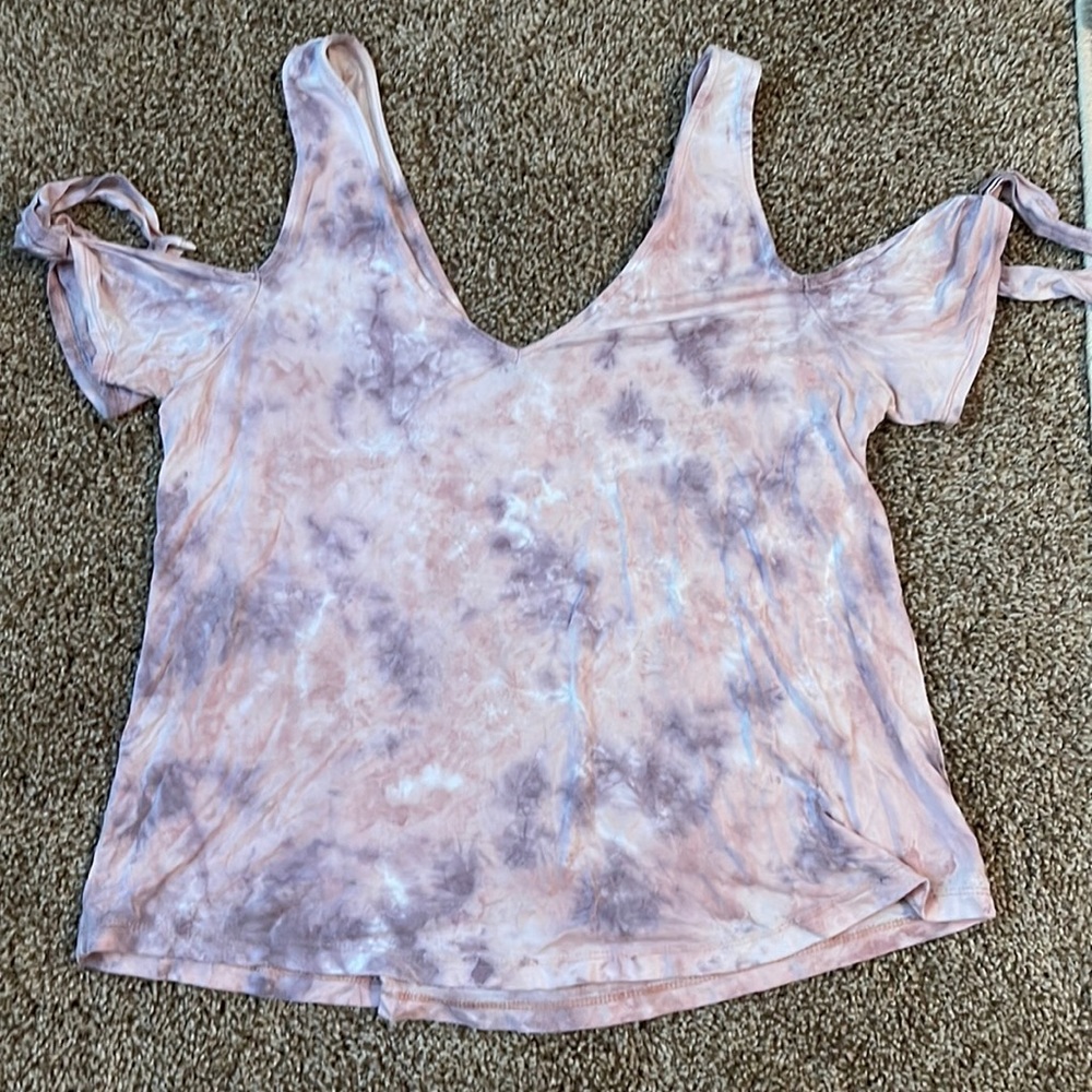 american eagle off the shoulder tank